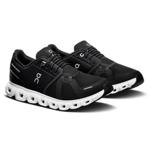 Load image into Gallery viewer, ON RUNNING CLOUD 6 WOMENS BLACK/WHITE