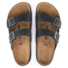 Load image into Gallery viewer, BIRKENSTOCK MENS ARIZONA RUGGED BLACK