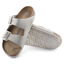 Load image into Gallery viewer, BIRKENSTOCK ARIZONA WHITE SUEDE