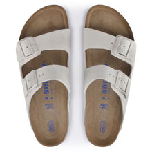 Load image into Gallery viewer, BIRKENSTOCK ARIZONA WHITE SUEDE