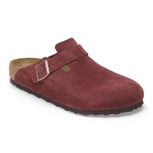 Load image into Gallery viewer, BIRKENSTOCK BOSTON ZINFANDEL SUEDE NARROW