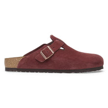 Load image into Gallery viewer, BIRKENSTOCK BOSTON ZINFANDEL SUEDE NARROW