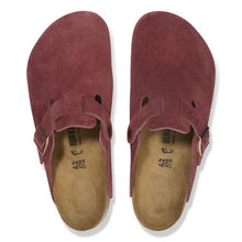 Load image into Gallery viewer, BIRKENSTOCK BOSTON ZINFANDEL SUEDE NARROW