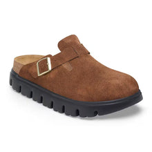Load image into Gallery viewer, BIRKENSTOCK BOSTON CHUNKY DARK TEA SUEDE