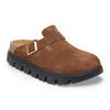 BIRKENSTOCK BOSTON CHUNKY DARK TEA SUEDE