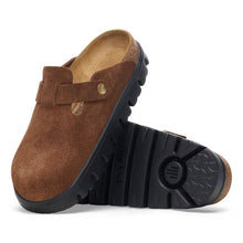 Load image into Gallery viewer, BIRKENSTOCK BOSTON CHUNKY DARK TEA SUEDE