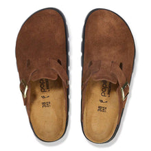 Load image into Gallery viewer, BIRKENSTOCK BOSTON CHUNKY DARK TEA SUEDE