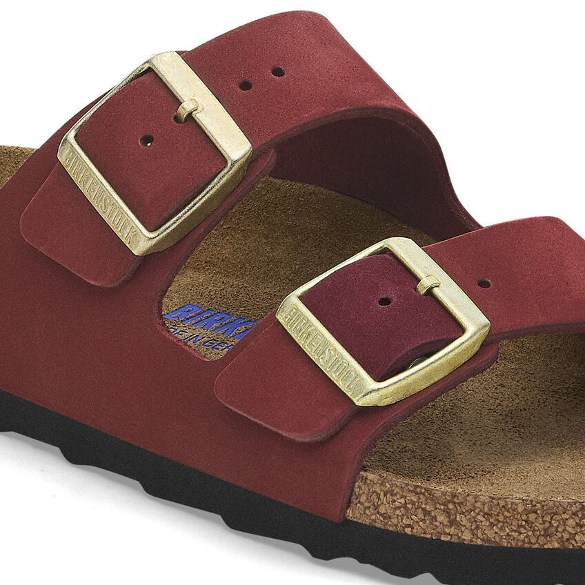 【関税・送料込み】Birkenstock ARIZONA BUCKLE SANDALS Arizona Droplet Buckle Natural Leather Patent High-Shine
