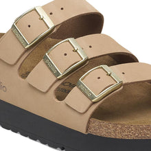 Load image into Gallery viewer, BIRKENSTOCK FLORIDA PLATFORM SANDCASTLE (CLEARANCE FINAL SALE)