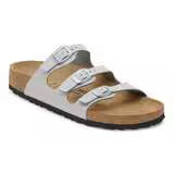 Load image into Gallery viewer, BIRKENSTOCK FLORIDA SHINY GLITTER SILVER