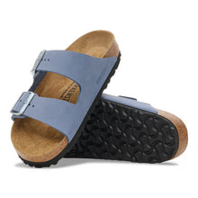 Load image into Gallery viewer, BIRKENSTOCK ARIZONA STONE BLUE NUBUCK
