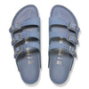 BIRKENSTOCK FLORIDA HEX STONE BLUE NUBUCK