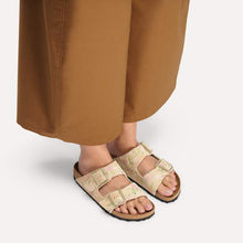 Load image into Gallery viewer, BIRKENSTOCK ARIZONA FLOWERS SANDCASTLE