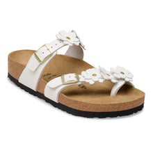 Load image into Gallery viewer, BIRKENSTOCK MAYARI FLOWER WHITE