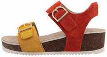 Load image into Gallery viewer, ARA NOVA PLATFORM WEDGE POPPY (CLEARANCE FINAL SALE)