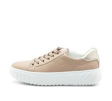 Load image into Gallery viewer, ARA MIKKY PLATFORM LEATHER SNEAKER SAND
