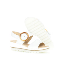 Load image into Gallery viewer, GABOR 24645 PLATFORM WEDGE WHITE