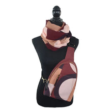 Load image into Gallery viewer, DUPATA CHIHIRO SLING CROSSBODY BAG MAROON (50% OFF FINAL SALE)