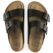 Load image into Gallery viewer, BIRKENSTOCK ARIZONA BLACK BIRKO-FLOR