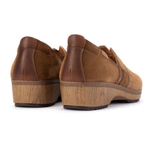 Load image into Gallery viewer, PIKOLINO SUEDE WEDGE SHOES BRANDY