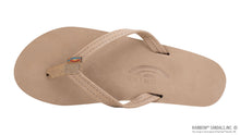 Load image into Gallery viewer, RAINBOW SANDALS PREMIER LEATHER SINGLE LAYER 1/2" NARROW STRAP SIERRA BROWN