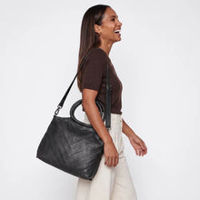 Load image into Gallery viewer, LATICO LEATHERS DALTON CROSSBODY BLACK