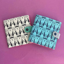Load image into Gallery viewer, MALIA DESIGNS SQUARE DOG WALLET BLACK
