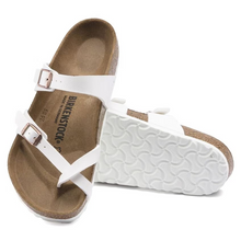 Load image into Gallery viewer, BIRKENSTOCK MAYARI WHITE BIRKO-FLOR