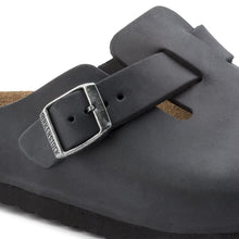 Load image into Gallery viewer, BIRKENSTOCK BOSTON BLACK OILED LEATHER