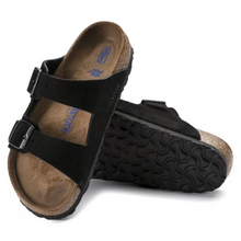 Load image into Gallery viewer, BIRKENSTOCK ARIZONA BLACK SUEDE LEATHER
