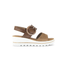 Load image into Gallery viewer, GABOR 24645 PLATFORM WEDGE WALNUT (50% OFF FINAL SALE)