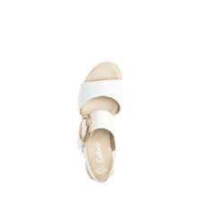 Load image into Gallery viewer, GABOR 24645 PLATFORM WEDGE WHITE