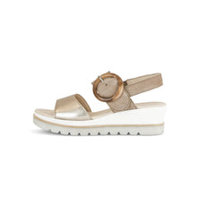 Load image into Gallery viewer, GABOR 24645 PLATFORM WEDGE SILVER