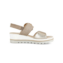 Load image into Gallery viewer, GABOR 24645 PLATFORM WEDGE SILVER