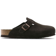Load image into Gallery viewer, BIRKENSTOCK BOSTON MOCHA SUEDE LEATHER