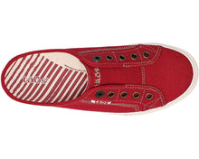 Load image into Gallery viewer, TAOS EZ SOUL SLIP ON SNEAKER RED (50% OFF FINAL SALE)
