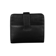 Load image into Gallery viewer, ILI NEW YORK 7301 BI-FOLD LEATHER CREDIT CARD WALLET BLACK