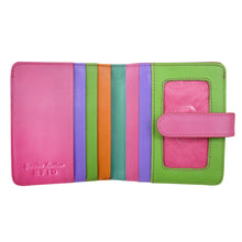 Load image into Gallery viewer, ILI NEW YORK 7301 BI-FOLD LEATHER CREDIT CARD WALLET PALM BEACH