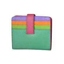 Load image into Gallery viewer, ILI NEW YORK 7301 BI-FOLD LEATHER CREDIT CARD WALLET PALM BEACH