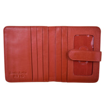 Load image into Gallery viewer, ILI NEW YORK 7301 BI-FOLD LEATHER CREDIT CARD WALLET RED