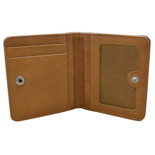 Load image into Gallery viewer, ILI NEW BI-FOLD WALLET NAVY SADDLE