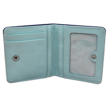 Load image into Gallery viewer, ILI NEW YORK BI-FOLD WALLET NAVY CHAMBRAY