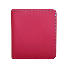 Load image into Gallery viewer, ILI NEW YORK BI-FOLD WALLET PINK TURQOISE