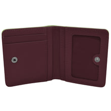 Load image into Gallery viewer, ILI NEW YORK BI-FOLD WALLET SAGE EGGPLANT