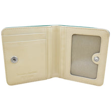 Load image into Gallery viewer, ILI NEW YOKR BI-FOLD WALLET TURQUOISE BONE