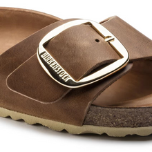 Load image into Gallery viewer, BIRKENSTOCK MADRID BIG BUCKLE COGNAC