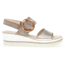 Load image into Gallery viewer, GABOR 24645 PLATFORM WEDGE SILVER