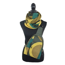 Load image into Gallery viewer, DUPATA CHIHIRO SLING CROSSBODY BAG GREEN (50% OFF FINAL SALE)