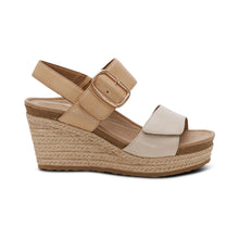Load image into Gallery viewer, AETREX ASHLEY WEDGE OFF WHITE MULTI
