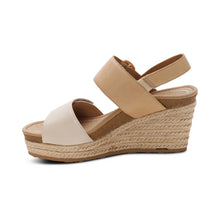Load image into Gallery viewer, AETREX ASHLEY WEDGE OFF WHITE MULTI